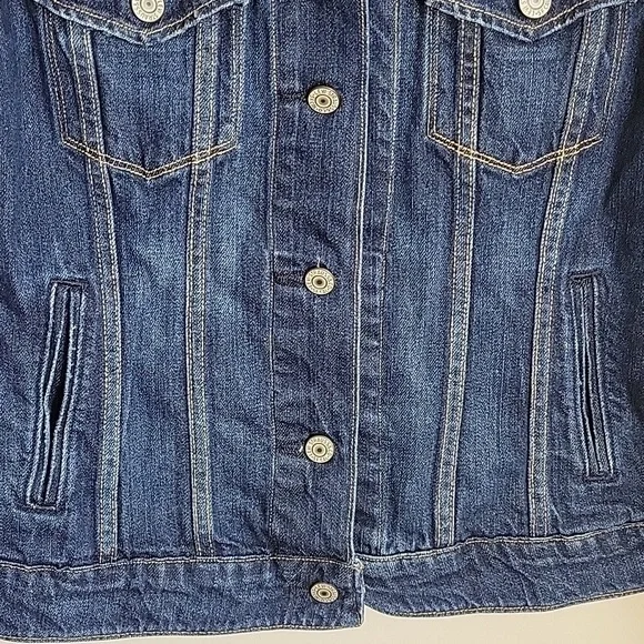 Levi's Denim Jean Trucker Jacket - Size Small - Picture 5 of 14